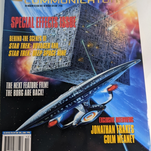 Star Trek Communicator Fan Magazine Lot of 3 1995/1996 - Picture 2 of 12